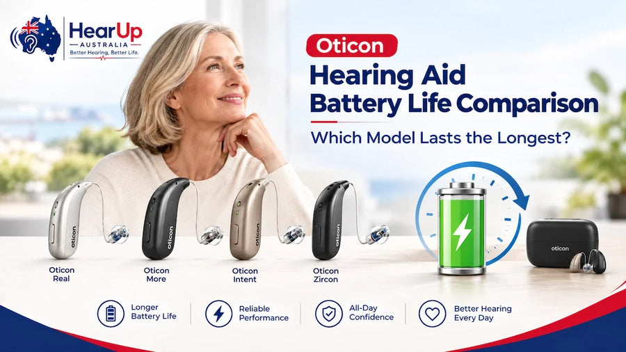 Oticon Hearing Aid Battery Life Comparison: Which Model Lasts the Longest?