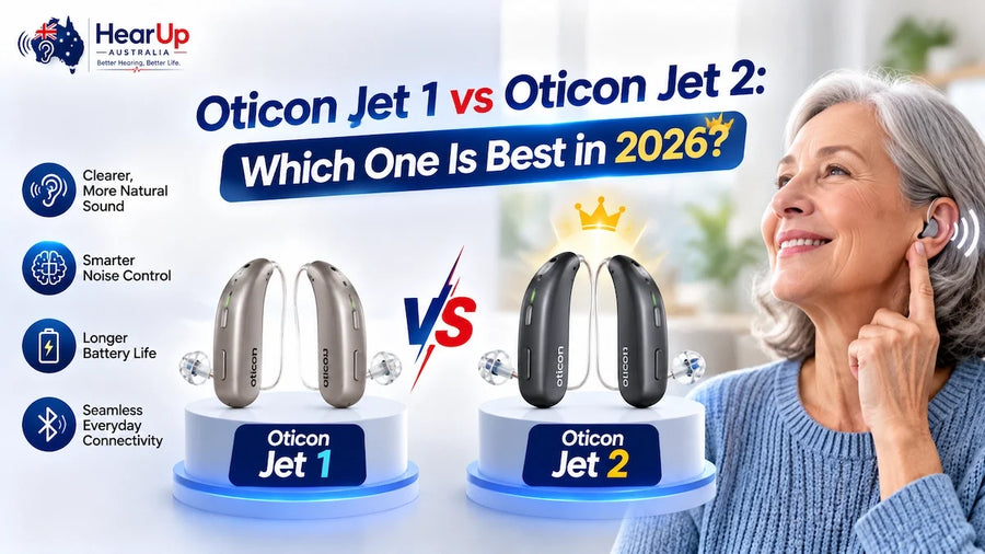 Oticon Jet 1 vs Oticon Jet 2: Which One Is Best in 2026?