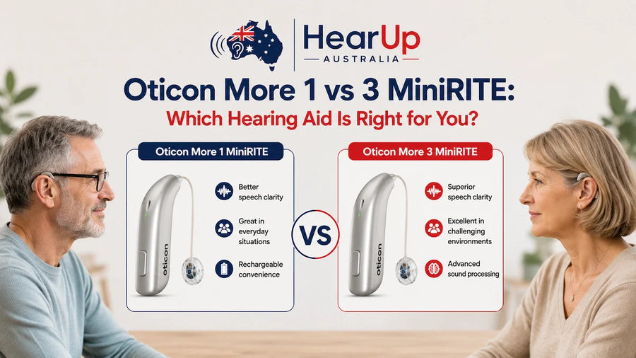 Oticon More 1 vs 3 MiniRITE : Which Hearing Aid Is Right for You?