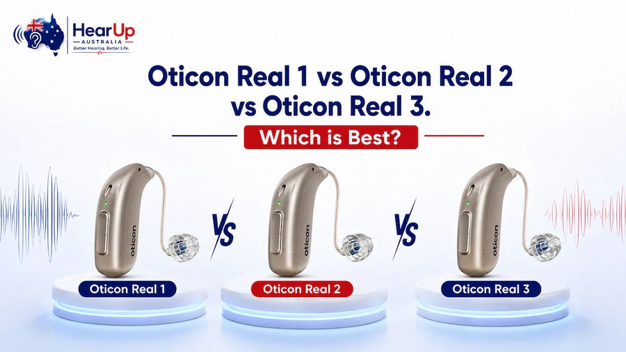 Oticon Real 1 vs Oticon Real 2 vs Oticon Real 3. Which is Best