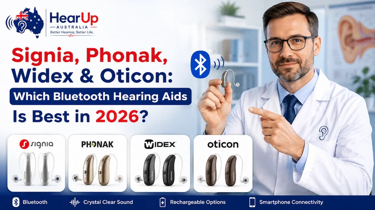 Signia, Phonak, Widex & Oticon: Which Bluetooth Hearing Aids Is Best in 2026?
