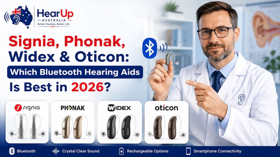 Signia, Phonak, Widex & Oticon: Which Bluetooth Hearing Aids Is Best in 2026?