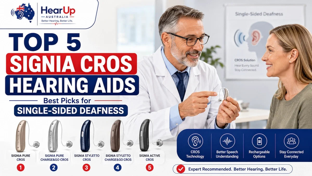 Top 5 Signia CROS Hearing Aids : Best Picks for Single-Sided Deafness