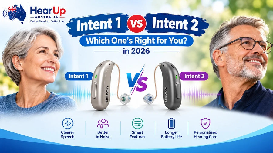 Oticon Intent 1 vs Intent 2: Which Hearing Aid Is Right for You in 2026?