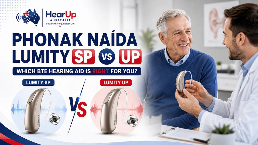 Phonak Naída Lumity SP vs UP: Which BTE Hearing Aid Is Right for You?