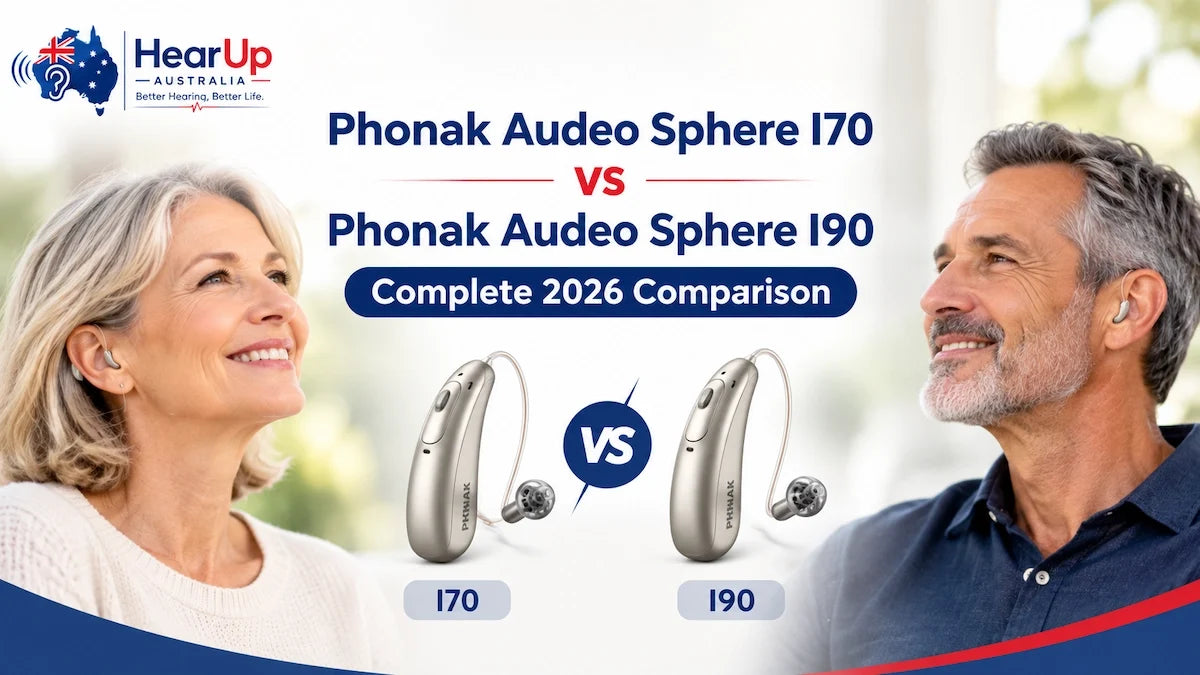 Phonak Audeo Sphere I70 vs Phonak Audeo Sphere I90: Complete 2026 Comparison
