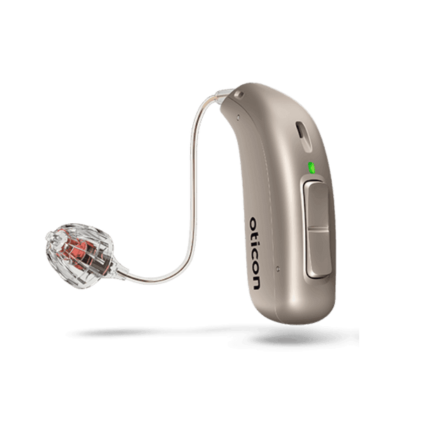 Oticon Zircon 2 Mini RITE RIC Rechargeable Hearing Aid with Smart Charger