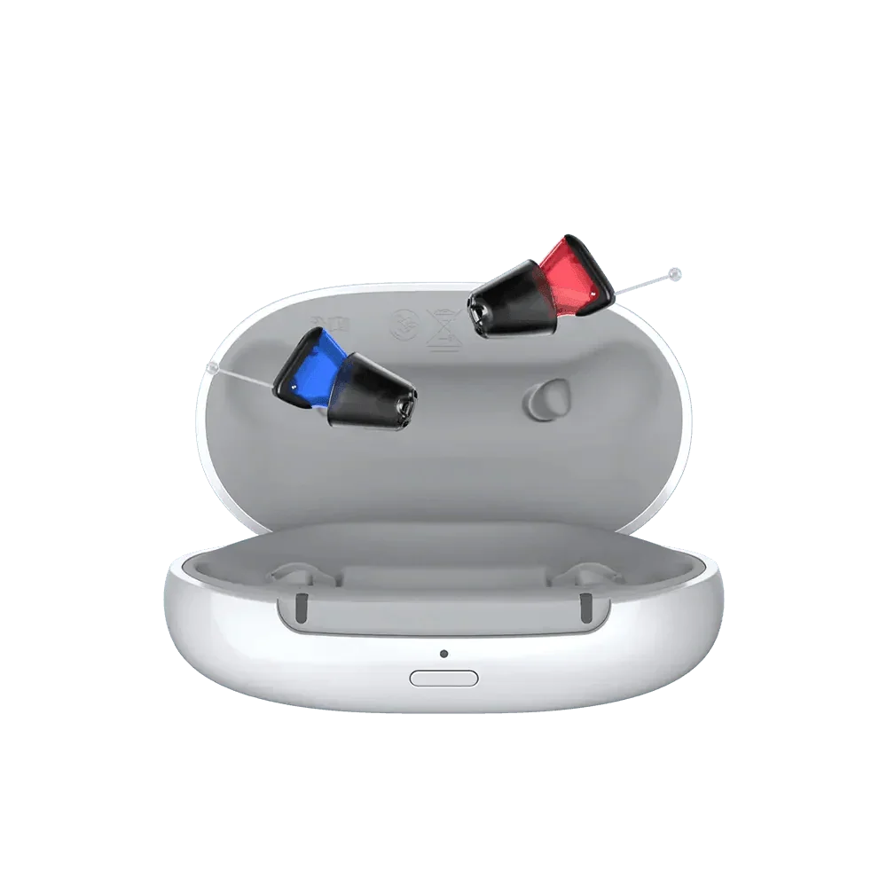 Signia Silk Charge & Go 3IX Rechargeable Ultra-Small & Invisible Hearing Aid - 32 Channel