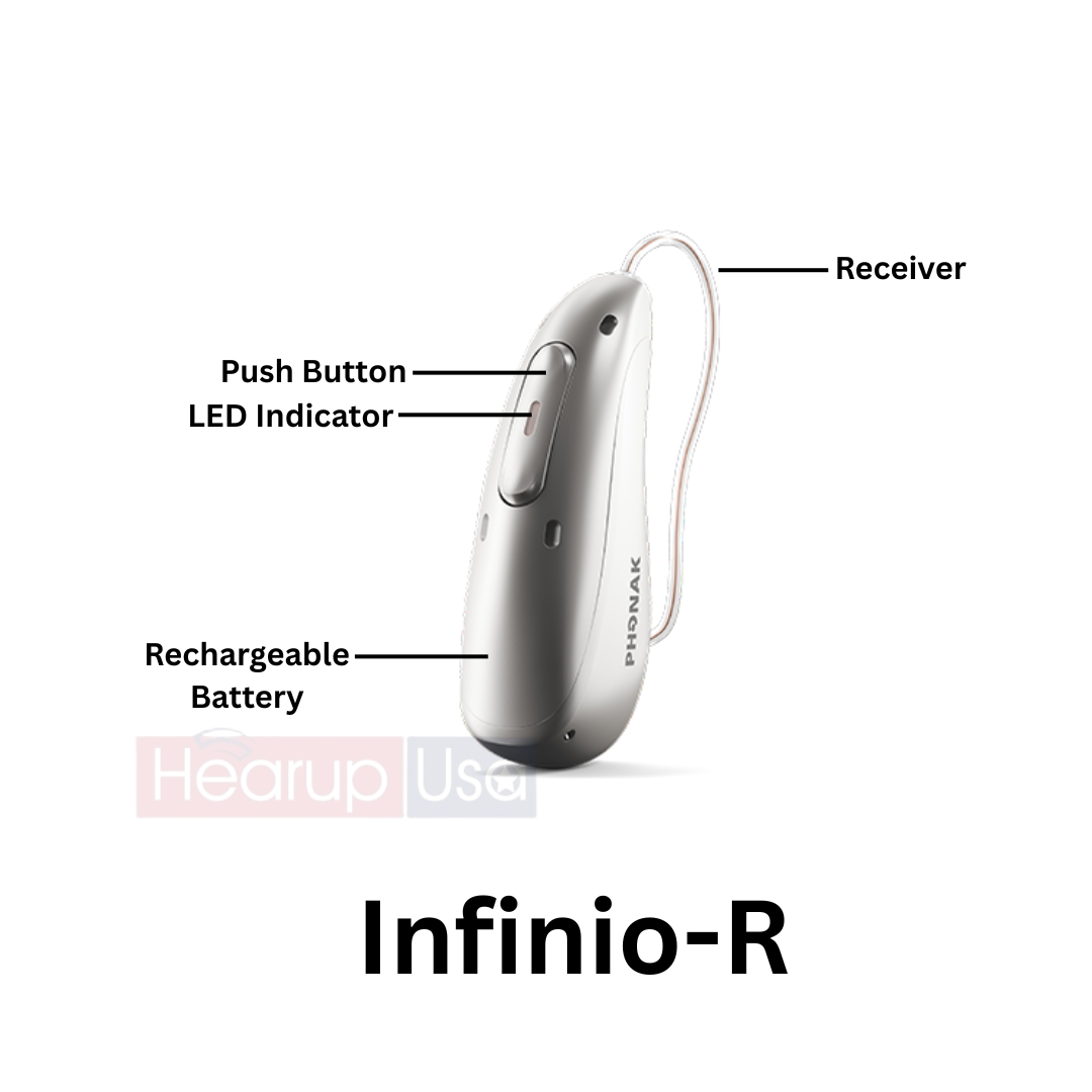 Phonak Audéo I30-R Infinio Rechargeable AI-Powered Hearing Aids