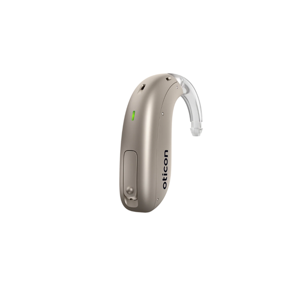 Oticon Real 1 Mini BTE R Hearing Aids Bluetooth Connectivity Rechargeable Digital Programmable