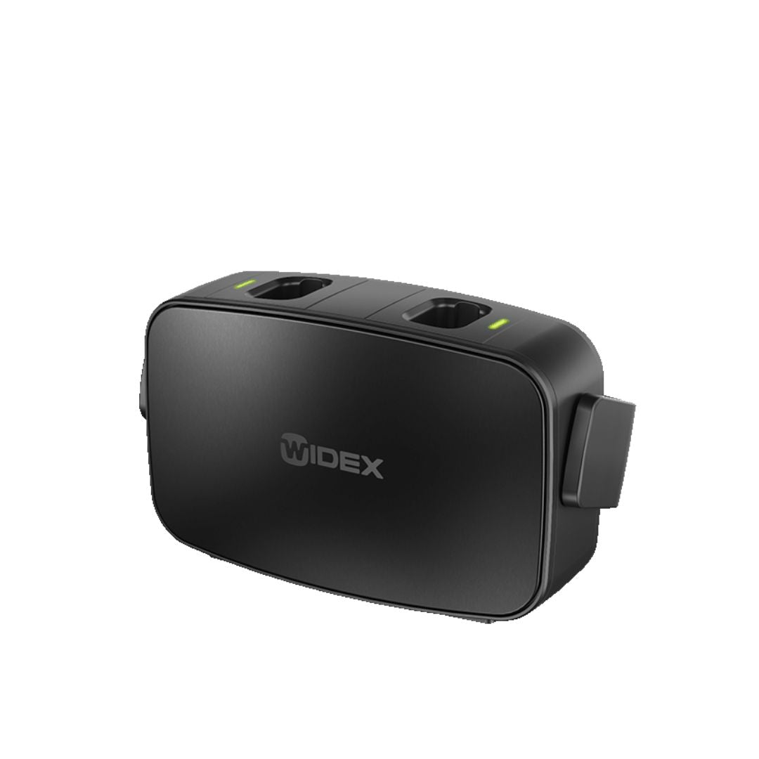 Widex Moment MBR3D 440 Rechargeable Battery BTE Noise Cancellation, 2 Hearing Aids with Charger
